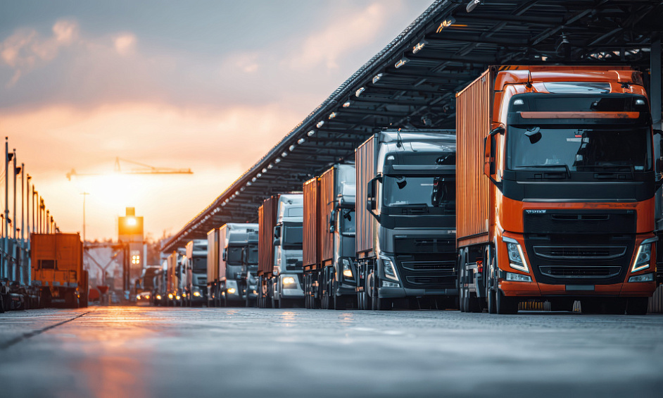 Entreprise Disposant D'une Flotte De Camions Poids Lourds 1
